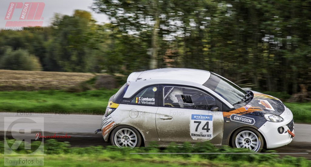 Lombaerts Tom & Verbakel Jo | Opel Adam R2 | 3F | 25ste Hemicuda Rally 2026 | KP10 - Houthulst 3