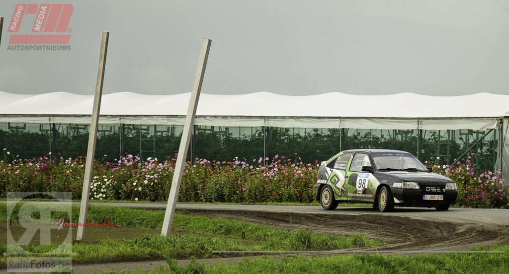 Lambert Glenn en Vanoverberghe Kristof | Opel Kadett E | 5H7 | Hemicuda Rally | KP7 Houthulst 2