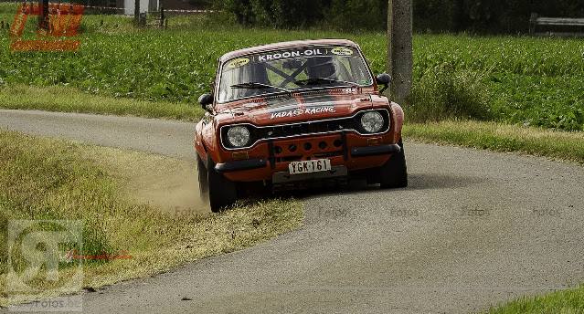 Rally van Ieper | Strijd om de leidersplaats |  Verhaeghe Koen & Stroobant Bjorn | Ford Escort RS 1600 MKI | HRC2