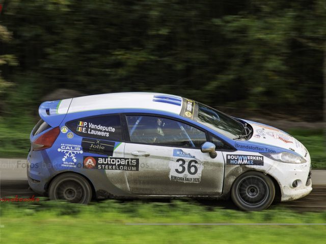 Patrick Vandeputte en Evelien Lauwers knap en foutloos naar klassewinst in een bijzonder vettige Hemicuda Rally